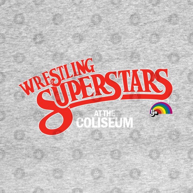 LJN Vintage 80's Wrestling At the Coliseum Logo by MikesDeadFormats